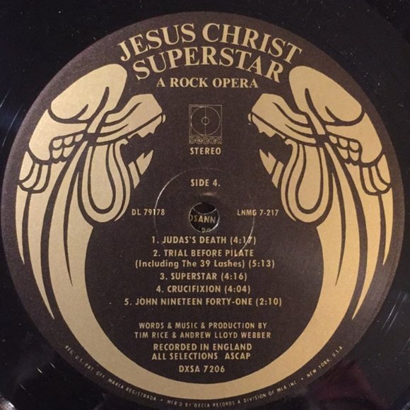 Jesus Christ Superstar -(A Rock Opera) Vinyl 2xLP - Picture 7 of 7